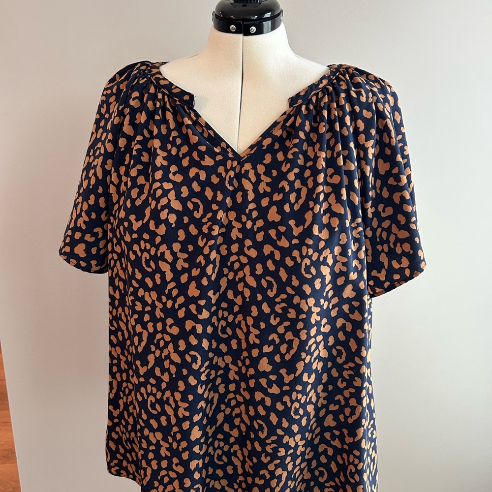 Leopard Print Women's Top